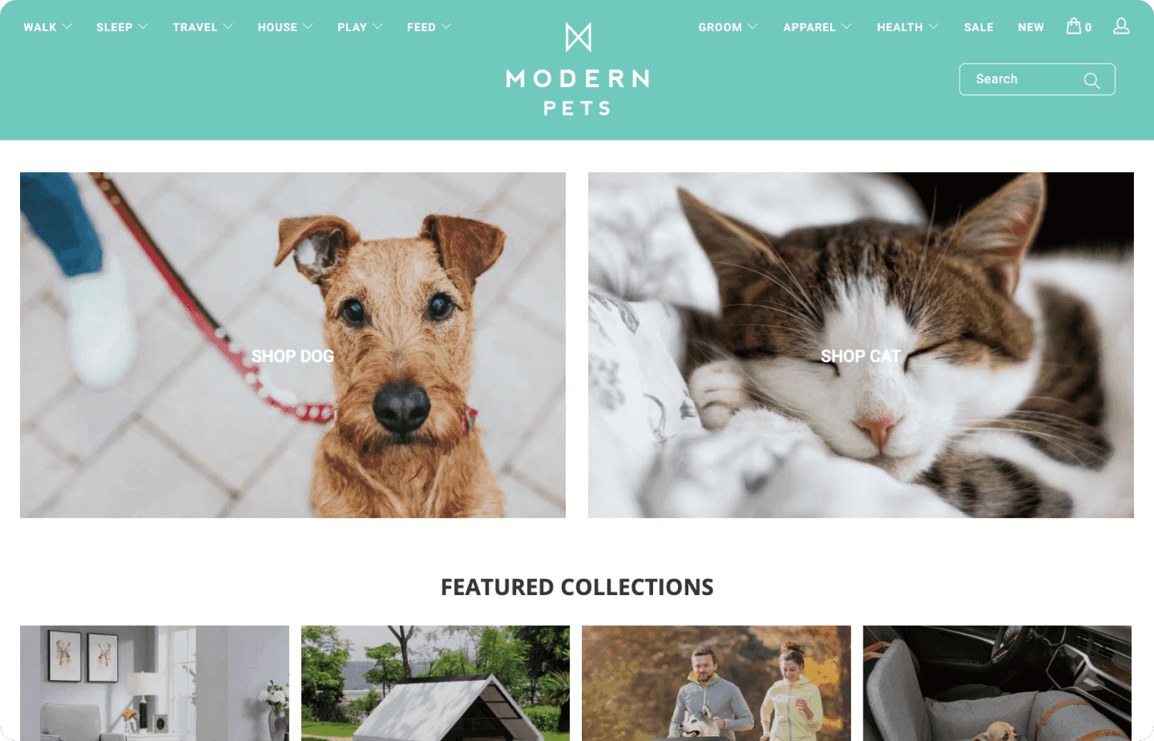Podern Pets Banner
