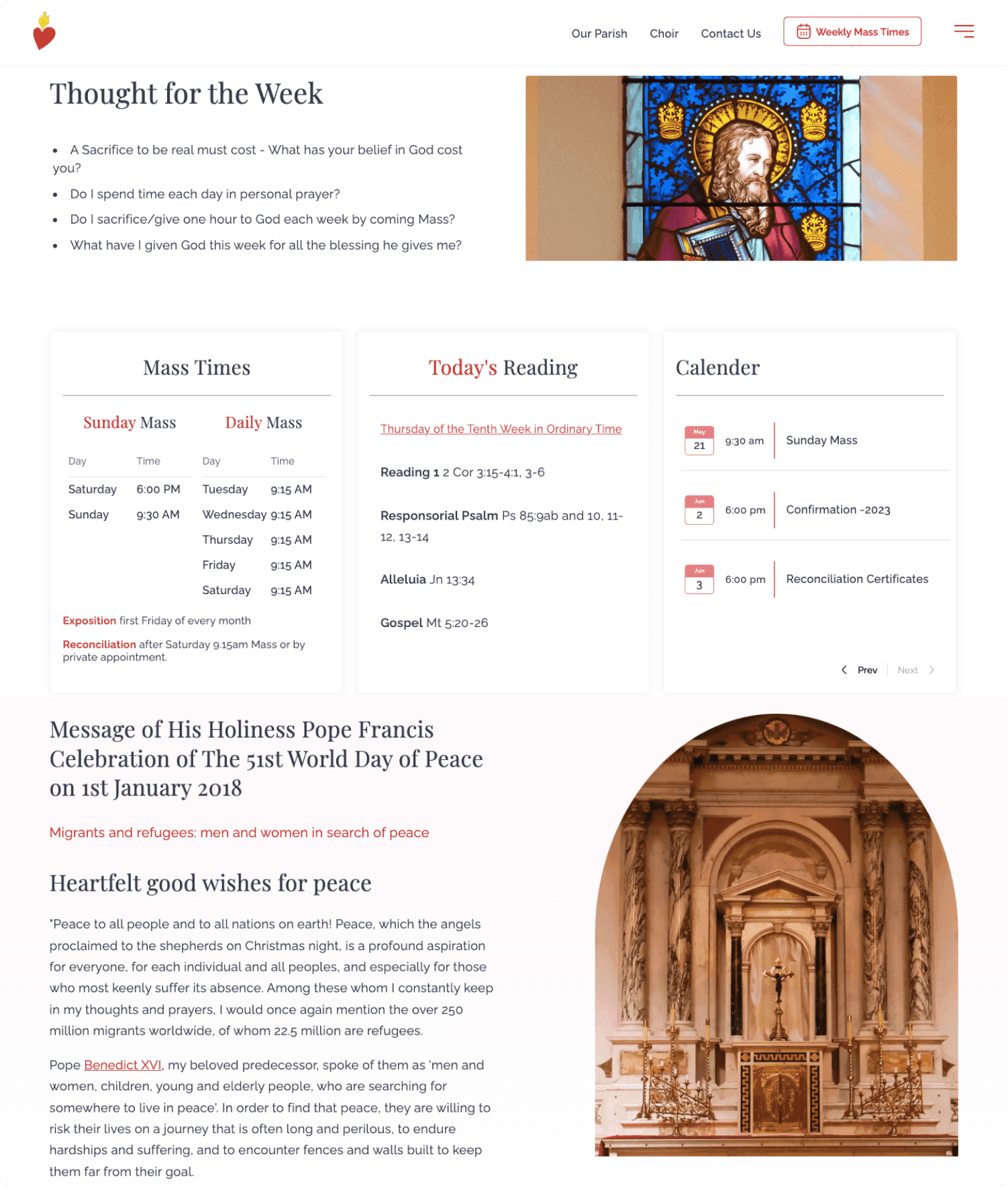 Sacred Heart Church VideoImage